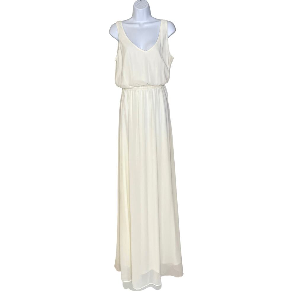 Show Me Your MuMu Kendall Maxi Dress M White NWT